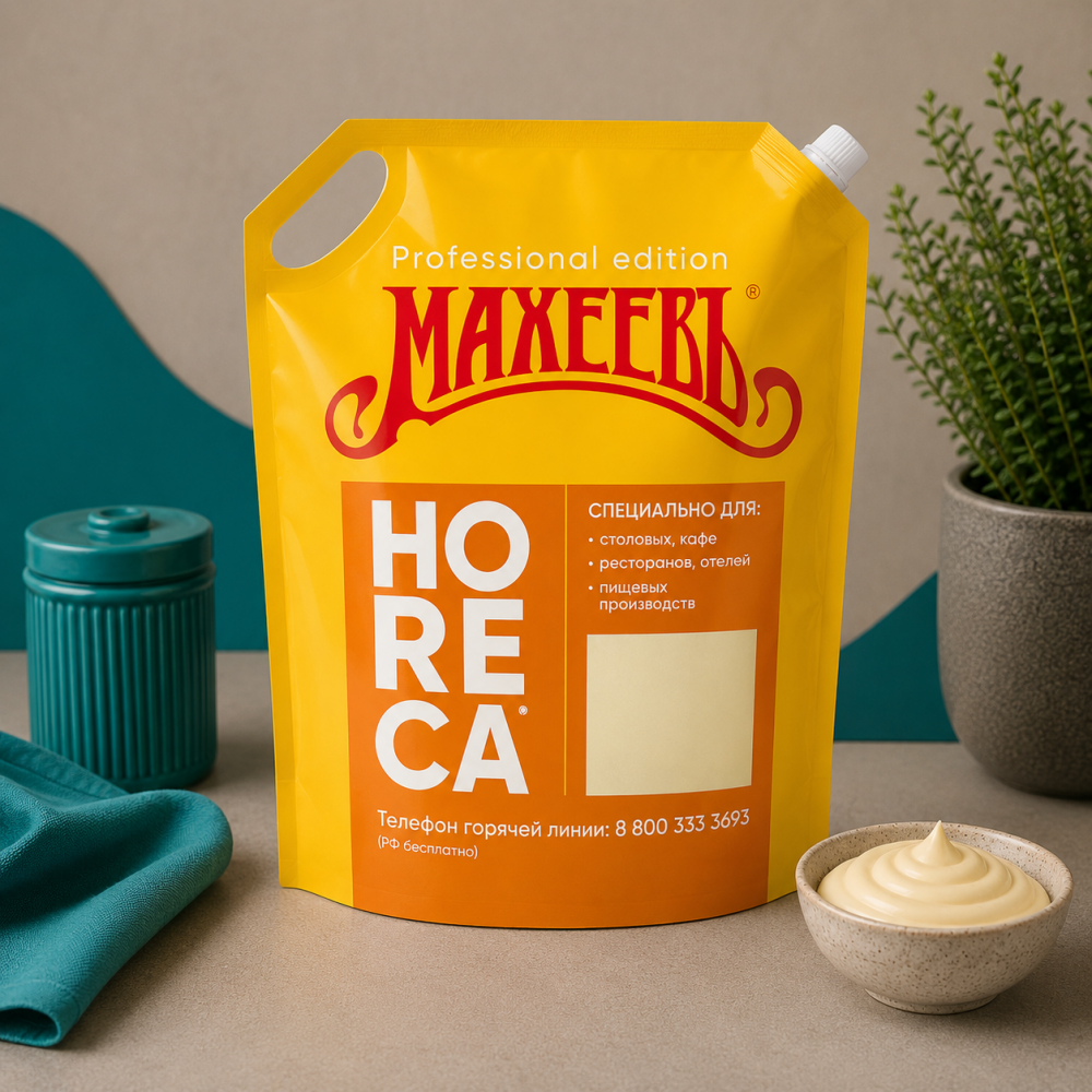 Майонез Провансаль 56% HoReCa Махеевъ, Дой-Пак 2,8 кг