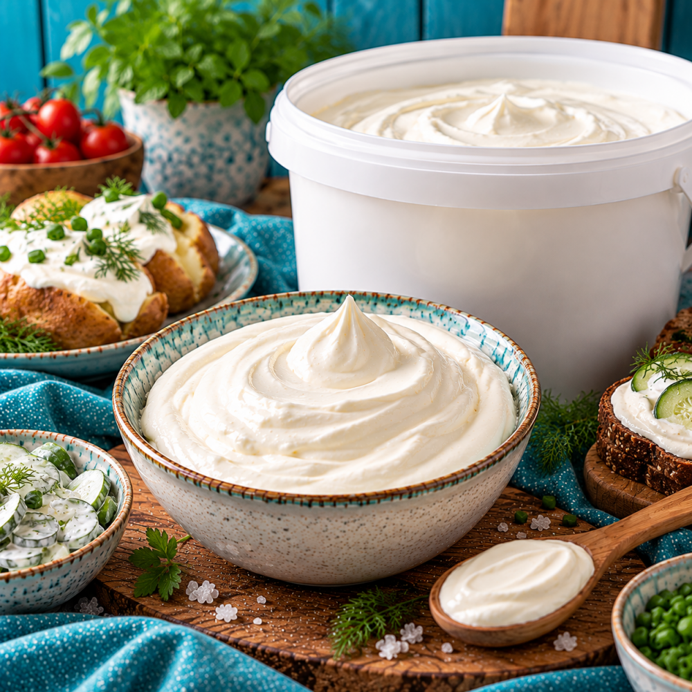 Сметанный продукт 25% 5 кг 