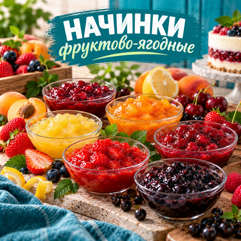 Фруктово-ягодные начинки